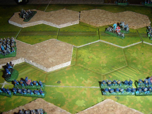 Union assault decisive and strong Confederate riposte unable to save the battle