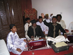 Qawwali concert in our hotel room - Udaipur