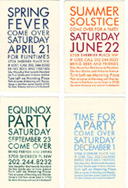 saturate party fliers