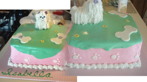 birthday cakes for girls 2nd birthday. Isabella#39;s puppy irthday cake