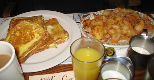 French Toast and a Side of Home Fries