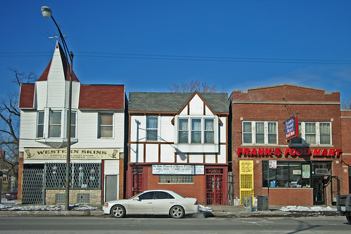West side store fronts