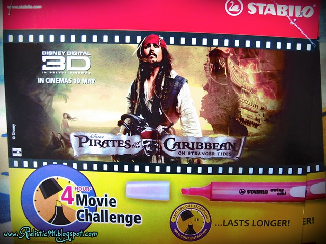 Pirates of the Caribbean 4 - Stabilo 4hour Movie Challenge