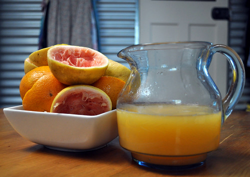 Home-grown Citrus Fruit Juice!