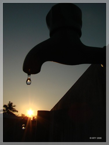 Tapwater on a Sunset (?!)