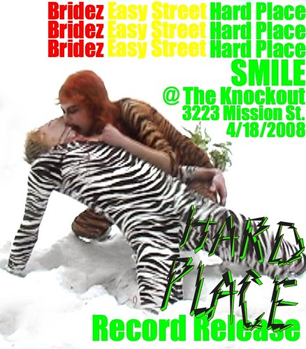 Hard Place Record Release Flyer