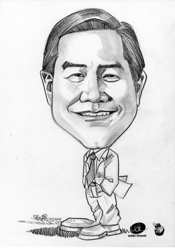 Caricatures Web in Travel 2008 Bill Liu