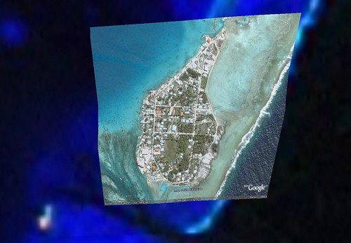 Arutua Atoll FP - Rautini Village From DigitalGlobe Image (1-6800)