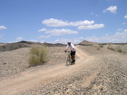 Randy on Footbike Trail
