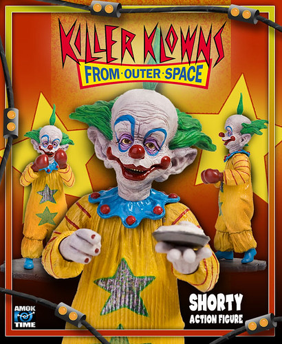 AMOK TIME  : Killer Klowns from Outer Space 'Shorty' Deluxe Action Figure i  (( 2009 ))