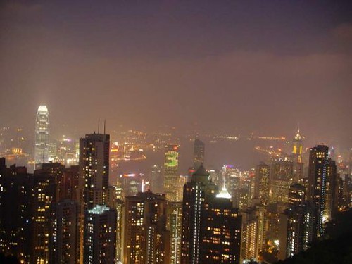 Hong Kong December 2004 - view from The Peak 02