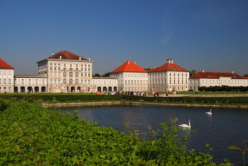 Front View of Schloss Nymphenburg, Munich