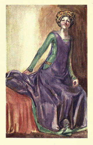 04- Vestimenta mujer en la epoca de Ricardo II (1377.1399)