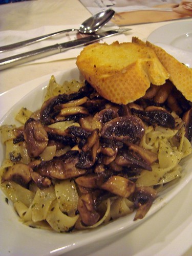 Pasta with mushroom@Charcoal