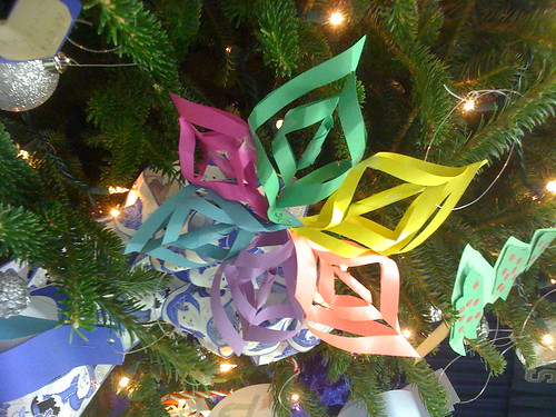 Handmade Construction Paper Ornaments
