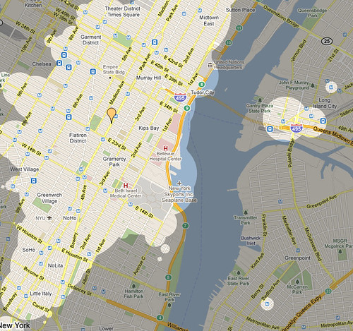 Mapnificent New York - Dynamic Public Transport Travel Time Maps for New York - Mozilla Firefox 05062011 15344 PM