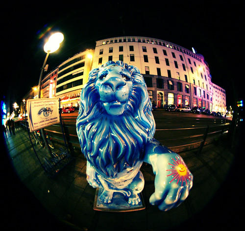 Munich: psichedelic lion