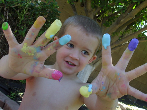 finger painting anyone???