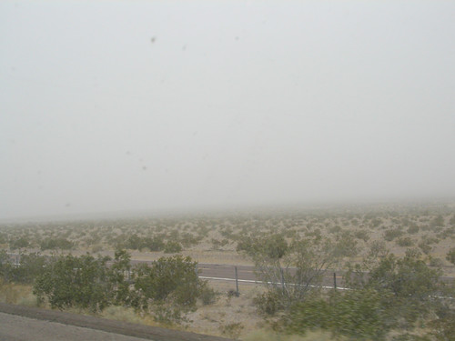 Mojave Desert dust storm