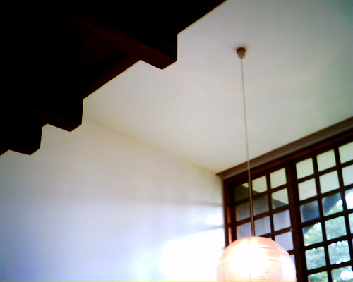 【写真】VQ1005で撮影した前川國男邸のリビング