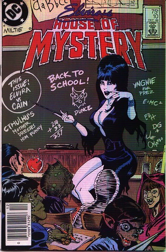 Elvira's House of Mystery #10 cover