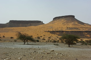 Mauritanian Monument Valley near Terjit