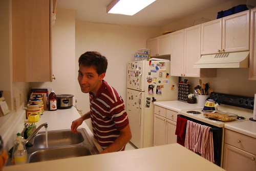 Paul in the kitchen