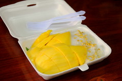 Sticky Rice and Mango at Kao Neeo Korpanich