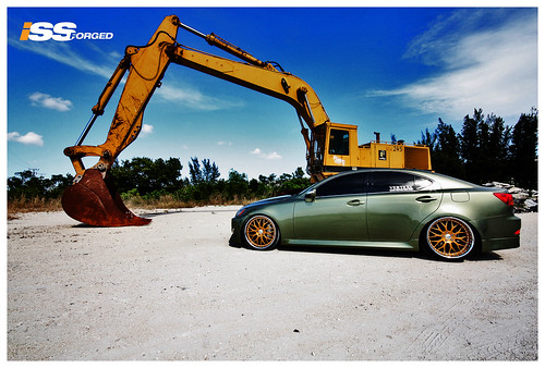 gold lexus logo. ISS Forged Lexus IS 250 on 20quot;