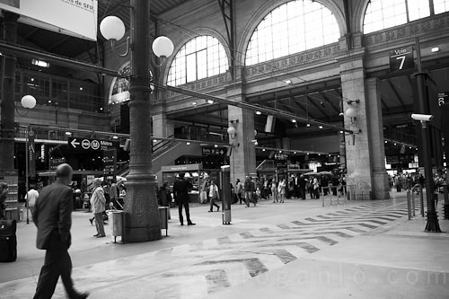 Paris Gare du Nord Eurostar station