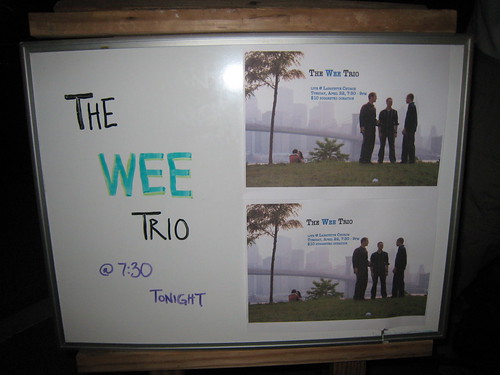 The Wee Trio plays at Lafayette Square Christian Science Society in St. Louis