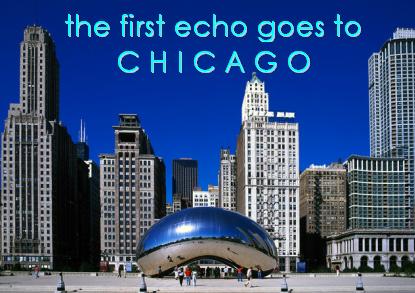 first echo goes to chicago