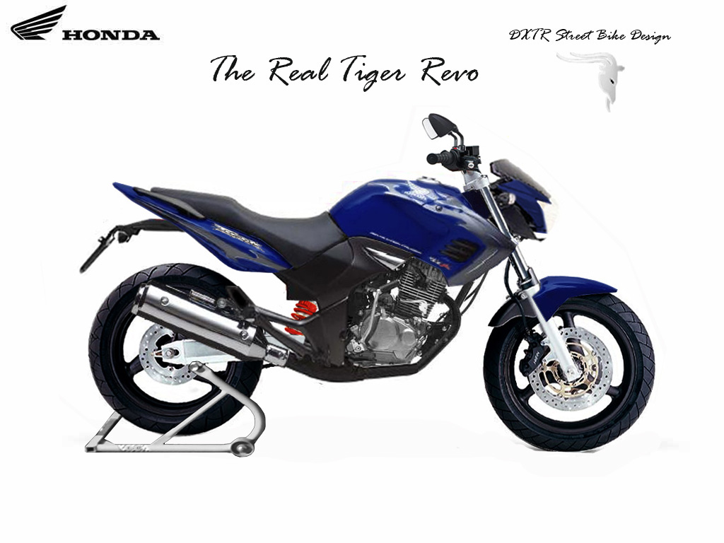 Modifikasi Motor Honda Tiger Revo