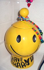 Smiley Face Cookie Jar