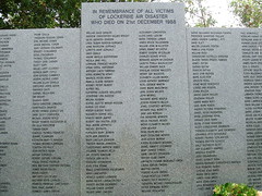 Garden of Remembrance, Lockerbie