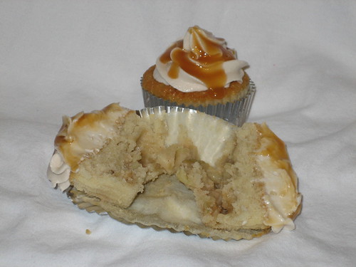 White Cheddar Apple Pie Cupcake