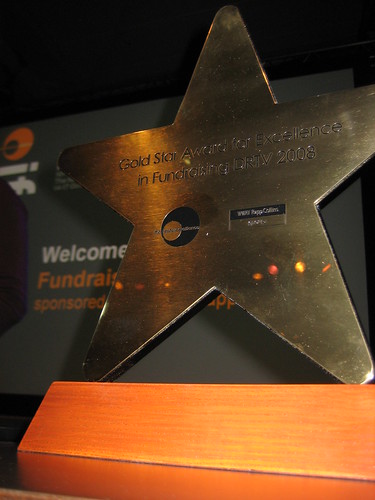 Gold Star Award for Excellence in Fundraising DRTV 2008