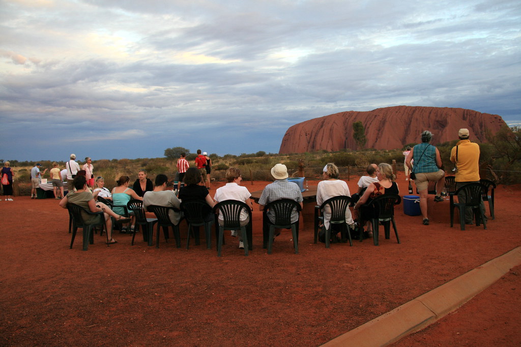 Dinner at Uluru