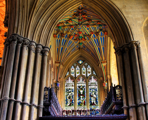 Chapel Detail  - Winchester Cathedral by you.