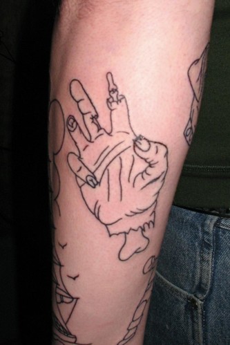 A few nice sleeve tattoo images I found Hunter Thompson Ralph Steadman 