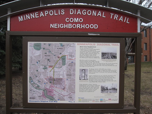 Minneapolis Diagonal Trail - Como Neighborhood