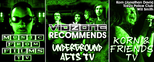 VidZone Recommends Underground Acts TV