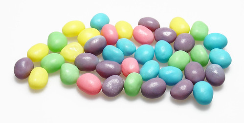 Smarties Candy Roll. Smartie Jelly Beans