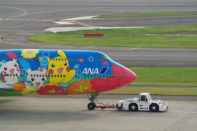 Avión Aerolínea ANA Pokémon Pikachu 7
