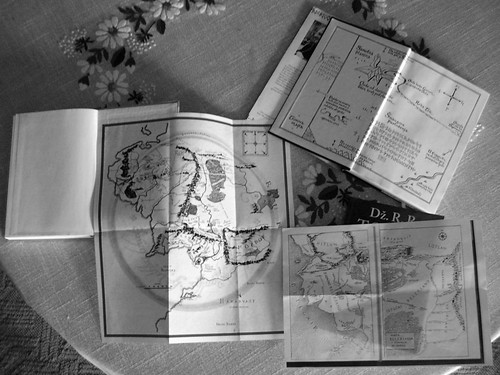 maps of Tolkien world