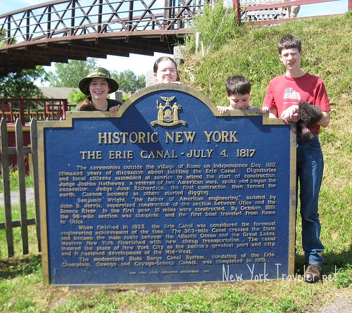 Historic NY Canal Sign