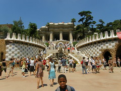 entrance to parc guell