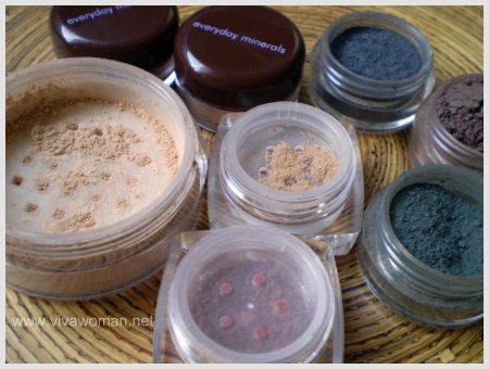 Free mineral makeup samples
