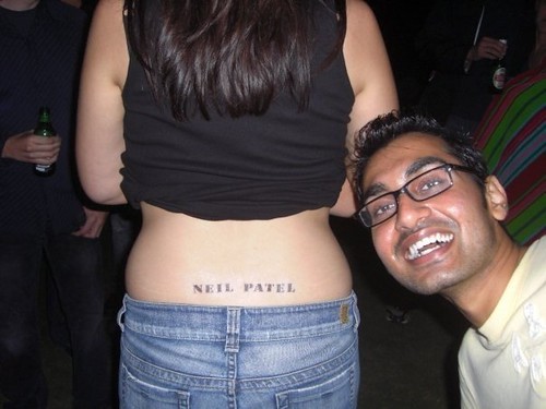 Neil Patel Tattoo. Whatever the reason, Neil is taking it as the ultimate 