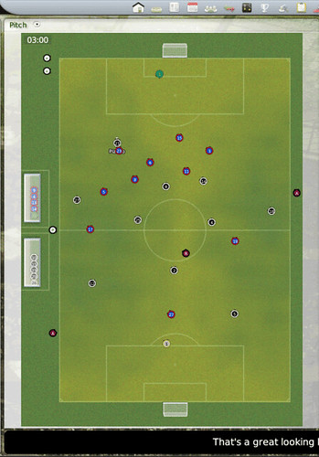 Football Manager 2008 2D match engine (flickr)